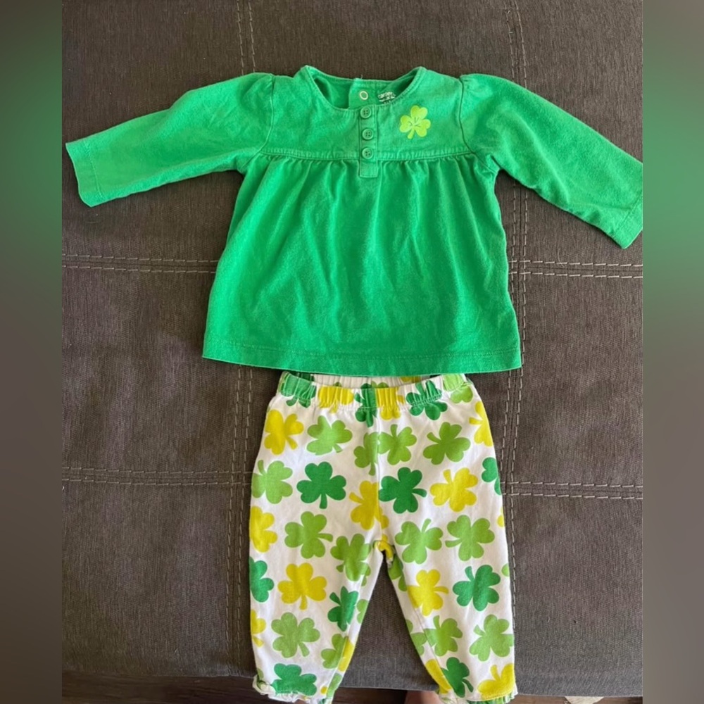 Carter’s Baby Girl St Patrick’s Day Outfit 3-6m